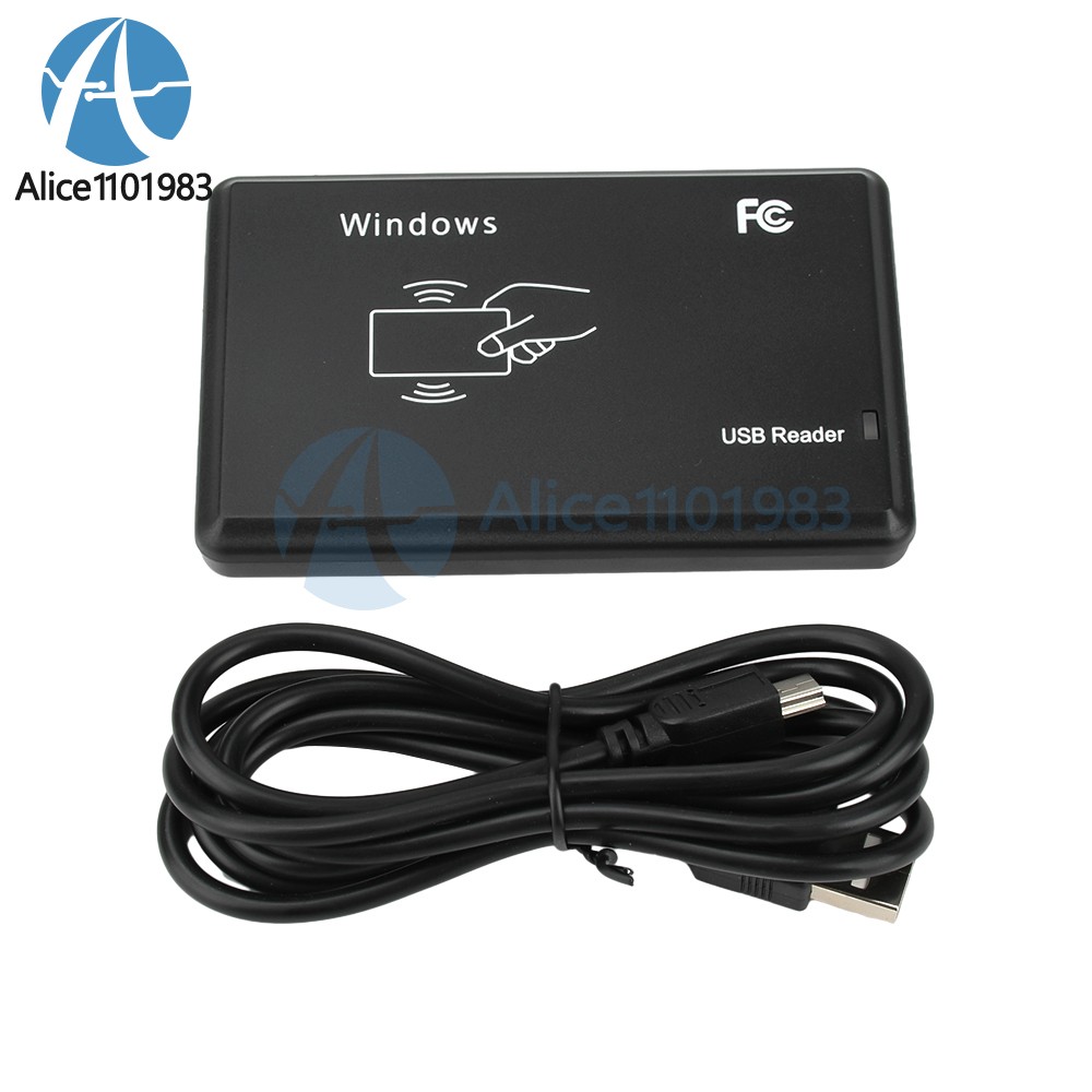 EM4100 125Khz USB RFID Contactless Proximity Sensor Smart ID Card Tag Reader