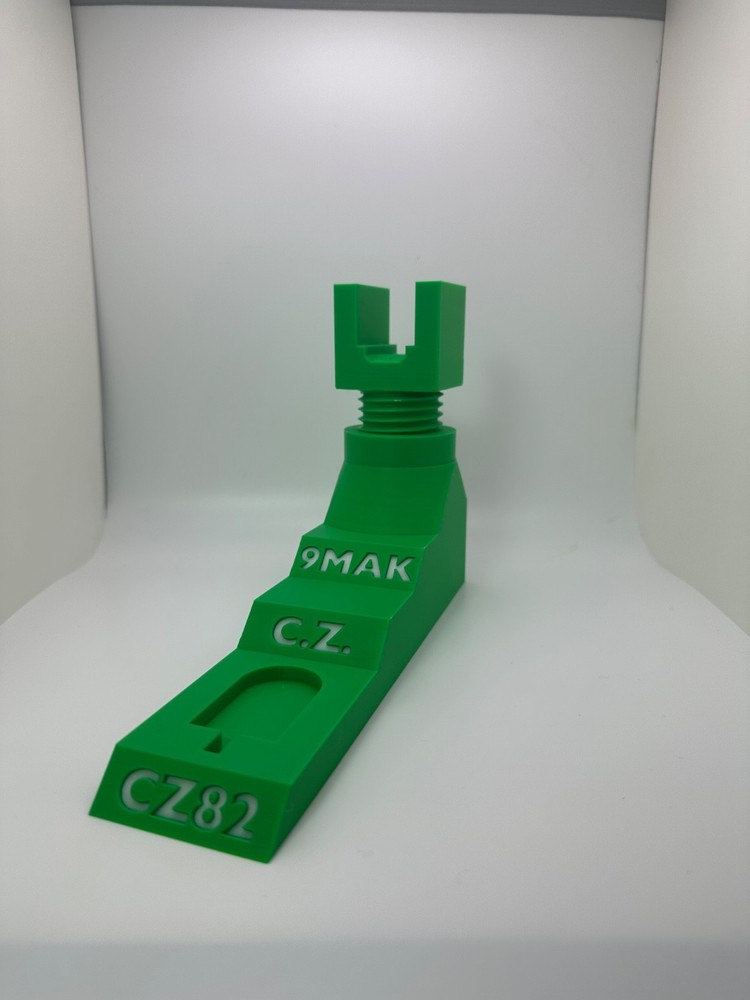 Custom Pistol Stand designed for CZ Model 82 3d printed safe storage