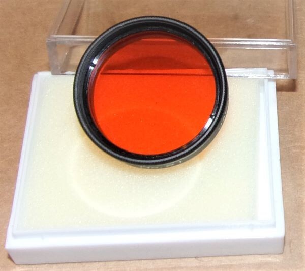 ANTARES #21 ORANGE PLANETARY FILTER.  NEW IN BOX.  JAPAN.