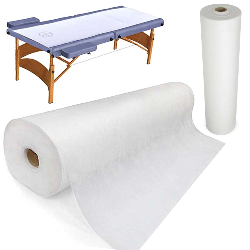 Disposable Non Woven Bed Sheet Roll Massage Table Paper Roll 30Gms Thick (Pack o
