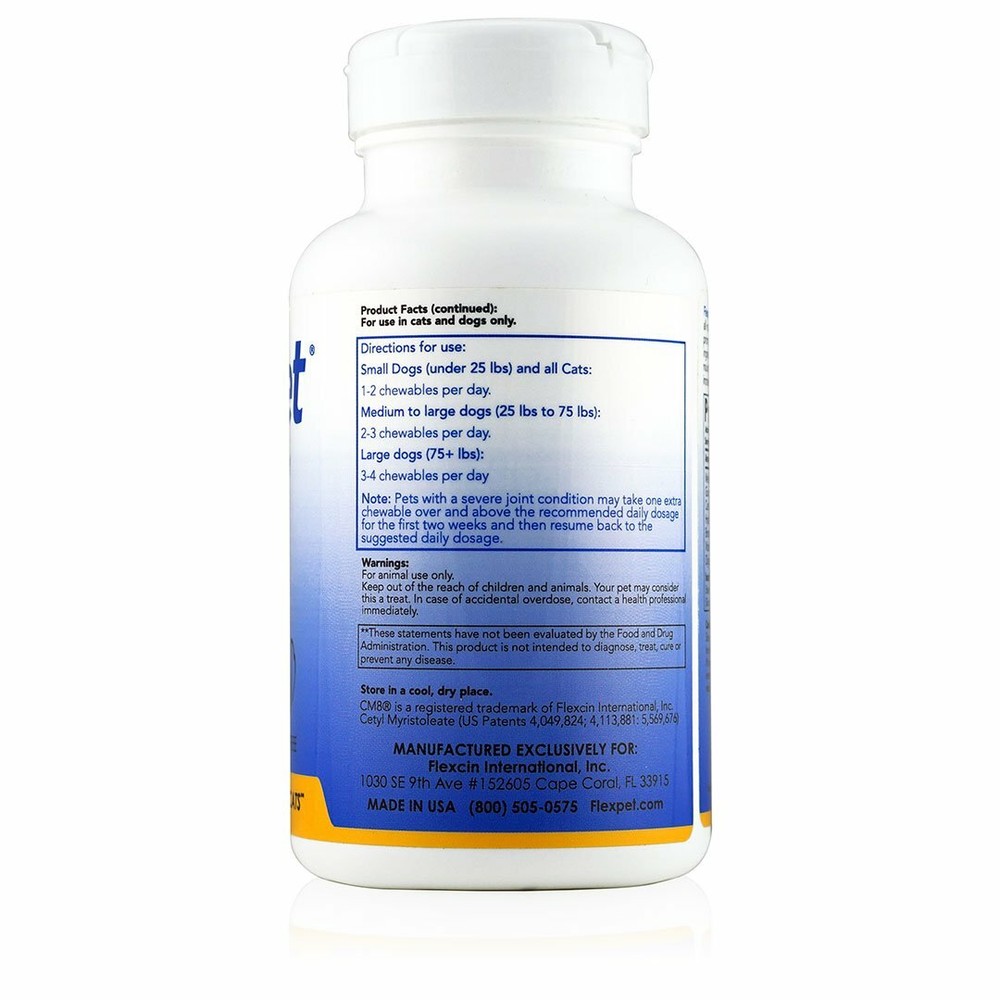 Flexpet with CM8 - Regular Strength 60 count