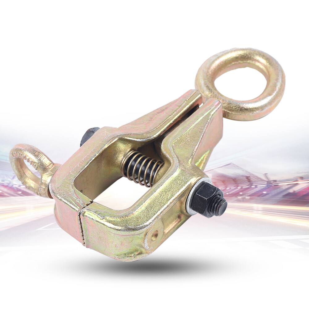 5 Ton Car Pull Clamp Auto Body Repair Pull Tool Self-tightening 2 Way Pull Grips