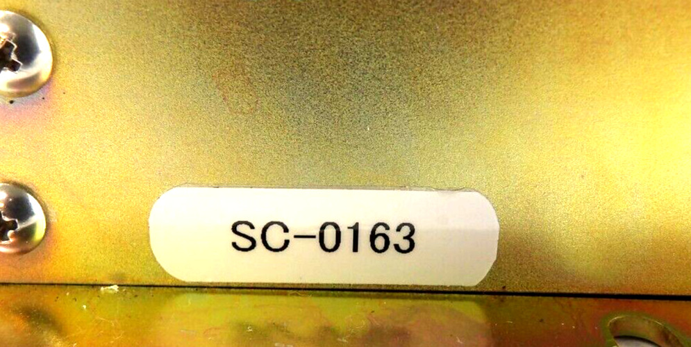 Tazmo SC-0163 Robot Control Unit Module E0R05-8540A Working Spare Surplus