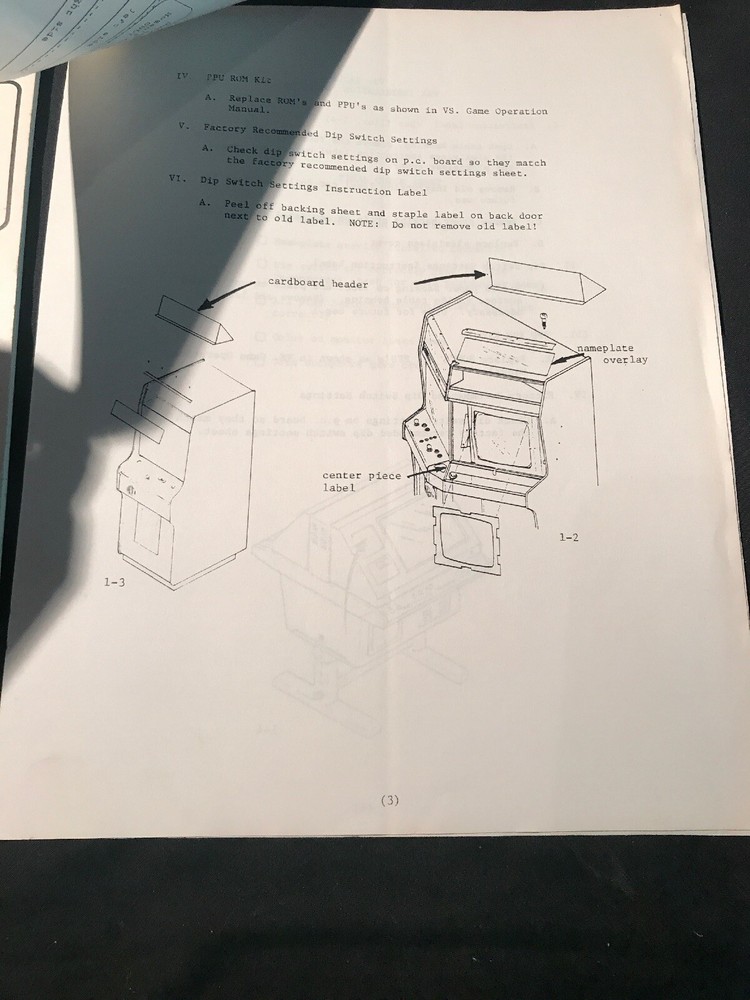 Nintendo VS Unisystem VIDEO ARCADE ORIGINAL