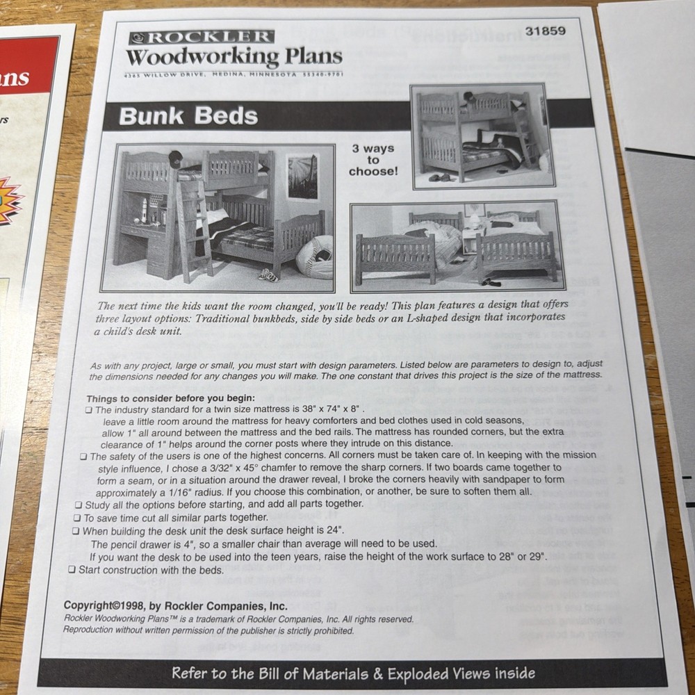 Rockwell Woodworking Plans