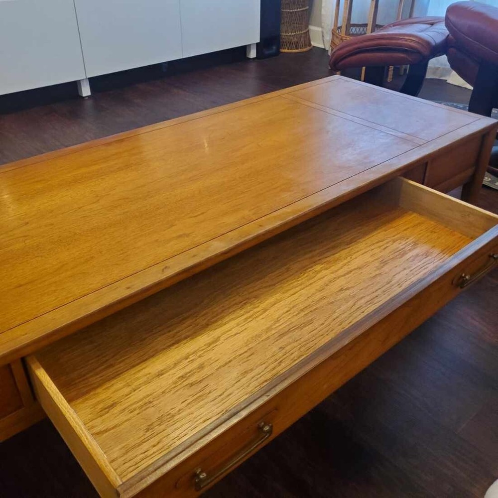 MCM Mid Century Meridian Drexel Coffee Table Long