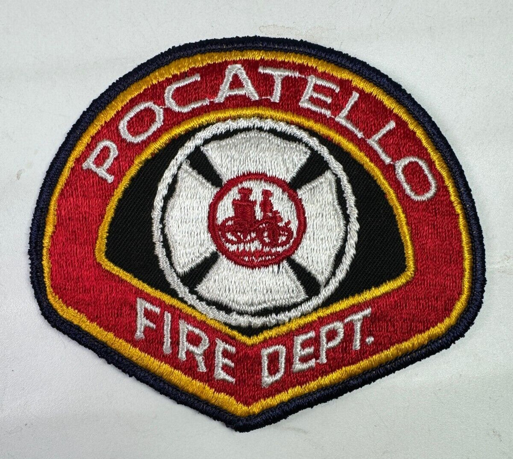 Pocatello Fire Idaho ID Patch Q8