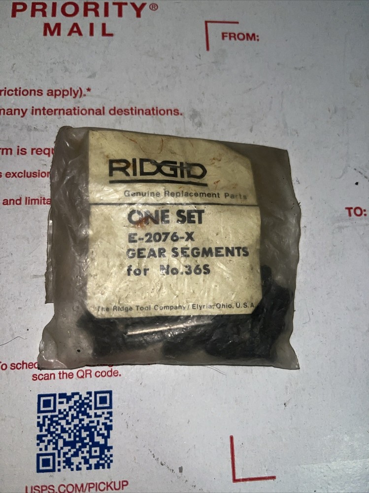 Ridgid E-2067-x Gear Segments For No.36s