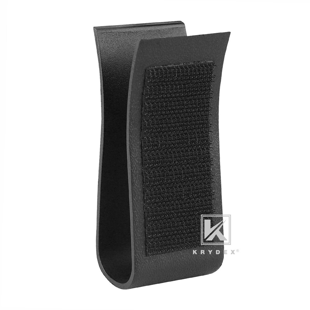 KRYDEX Tactical Double Stack Pistol Single Mag Pouch Belt / MOLLE Mounted Black