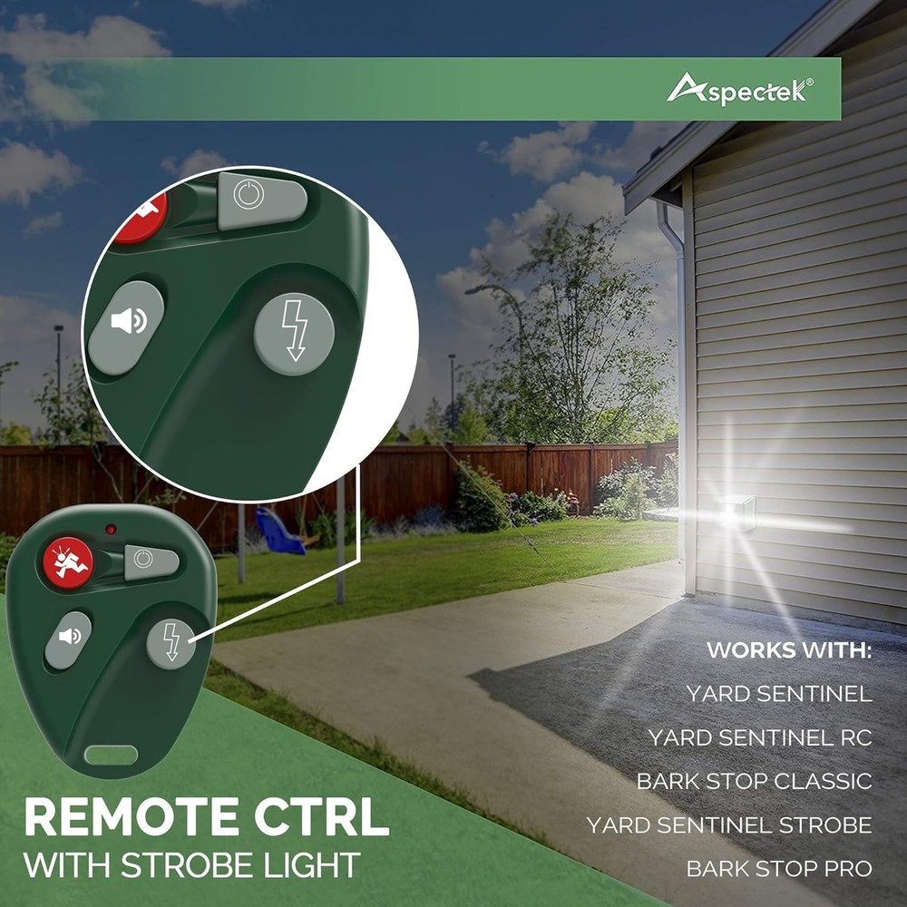 Battery-Powered Ultrasonic Pest Repeller with Adjustable Frequency & Remote