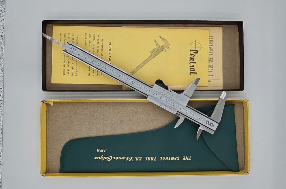 C17 Central Tool Vernier Caliper Japan