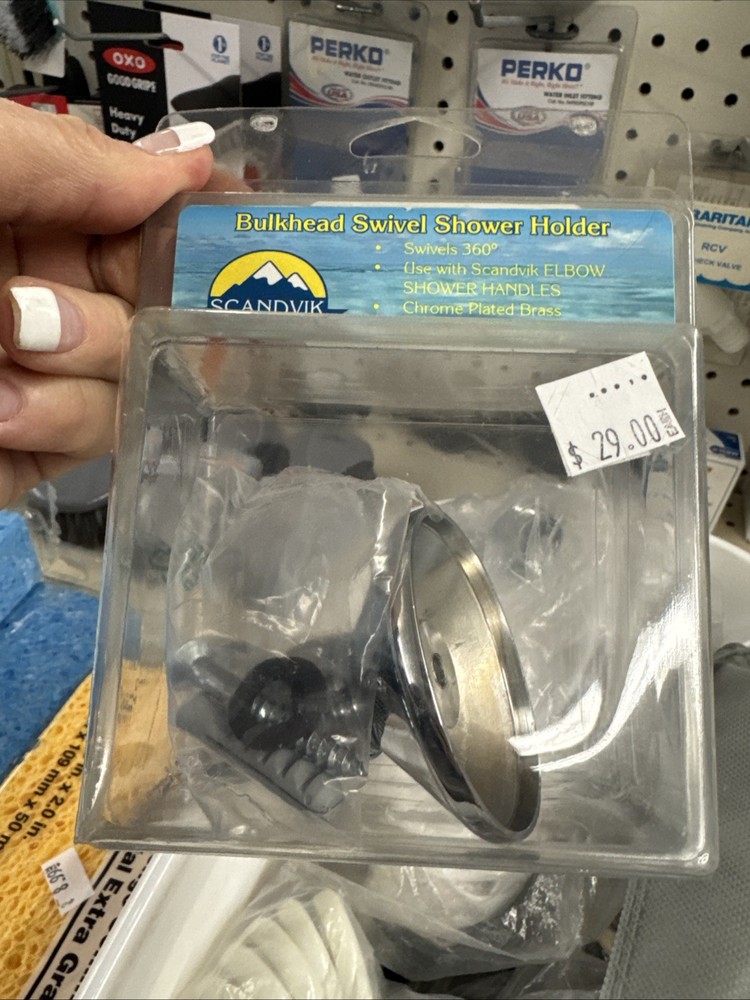 Scandvik # 11629 Swivel Holder Chrome Nip