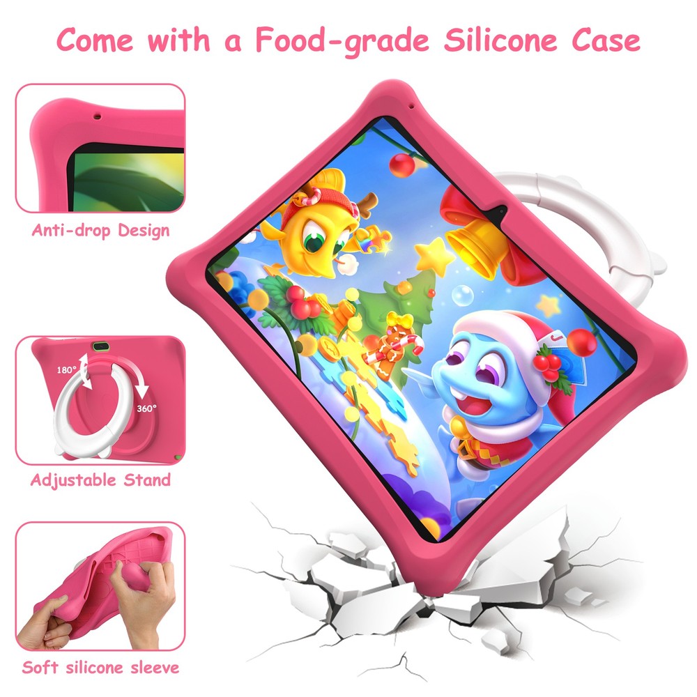 SGIN 10" Kids-Tablet 2GB + 64GB Android Google Kid's Software Parental Control