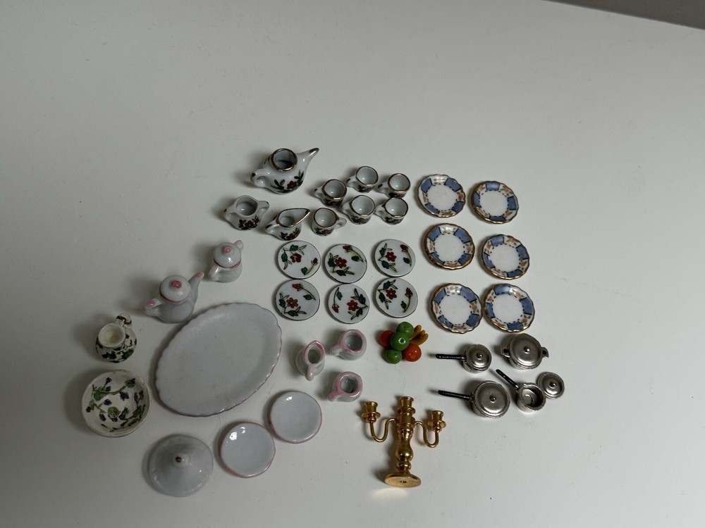 1:12 scale Dolls house Miniature Kitchen Accessories Bundle