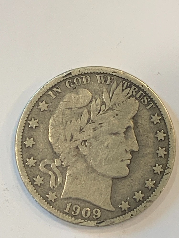 1909-O Barber Half Dollar