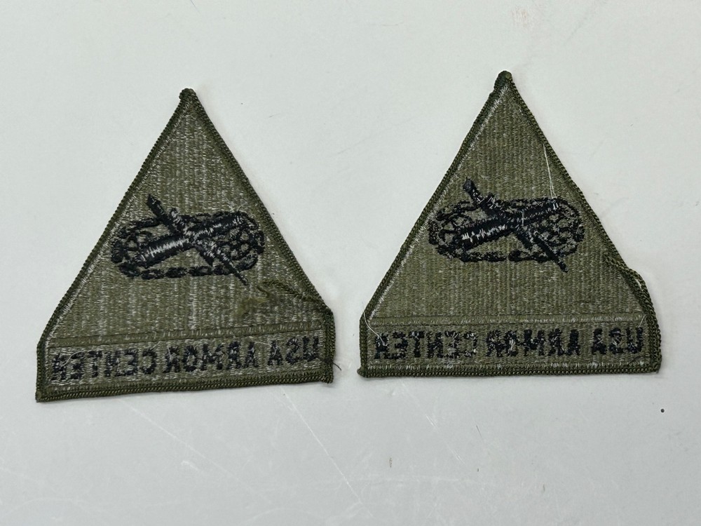 US Army Armor Center Patches