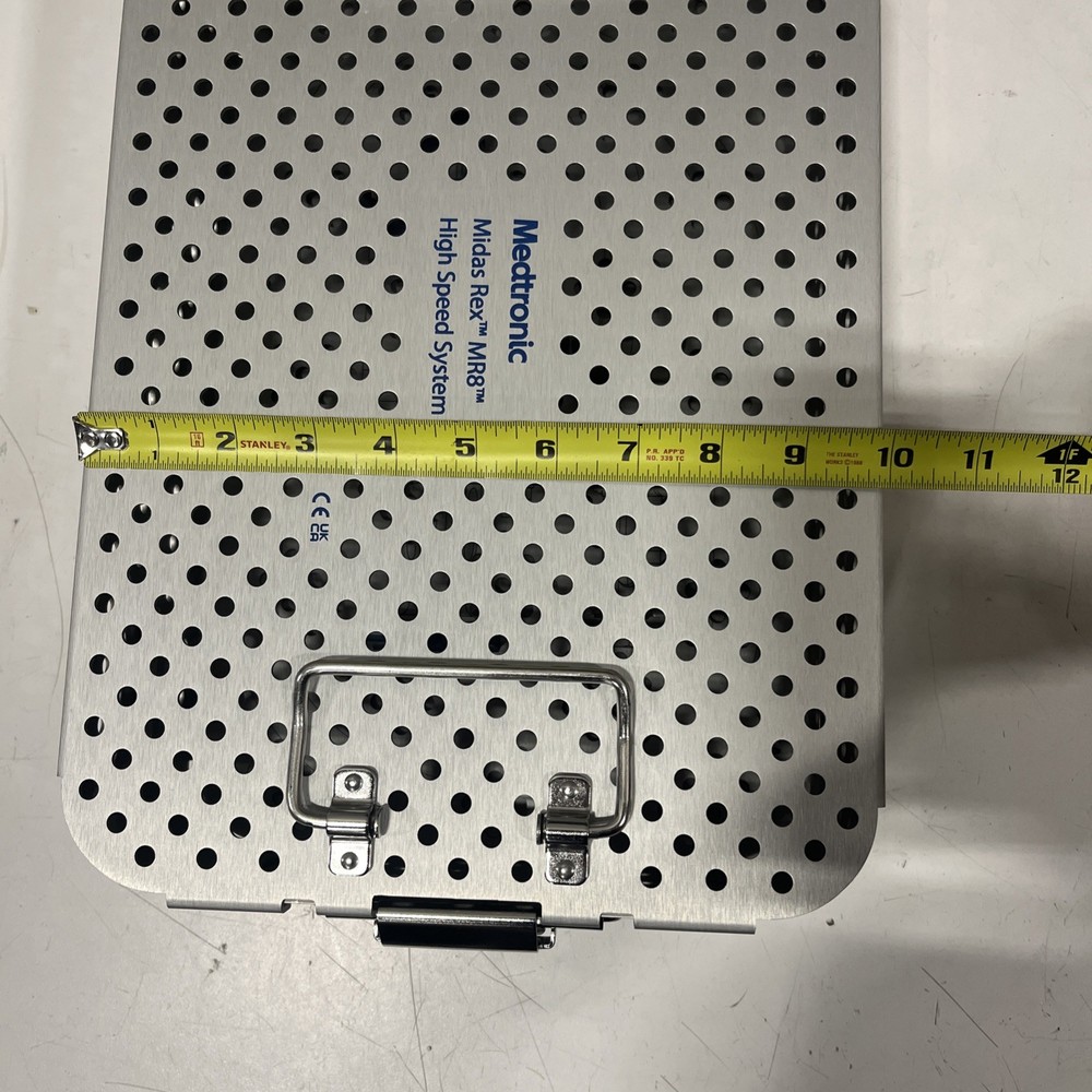 Medtronic CA850 Midas Rex MR8 High Speed System Sterilization Case