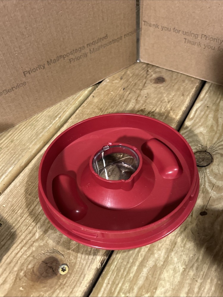 BACK TO BASICS SPL600 Blender Red Pitcher Lid