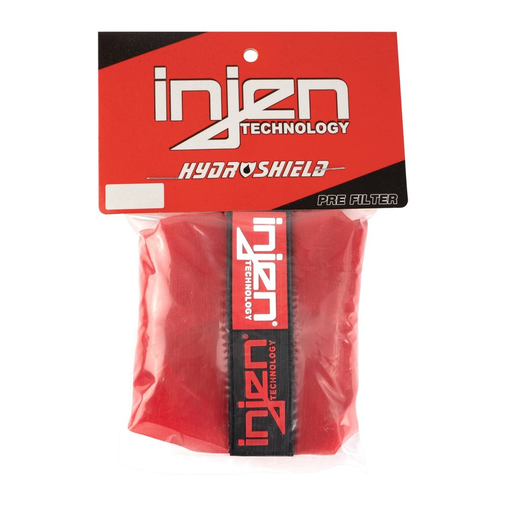Injen Technology Hydro-Shield Pre-Filter Air Intake Filter Cover Red 1037RED