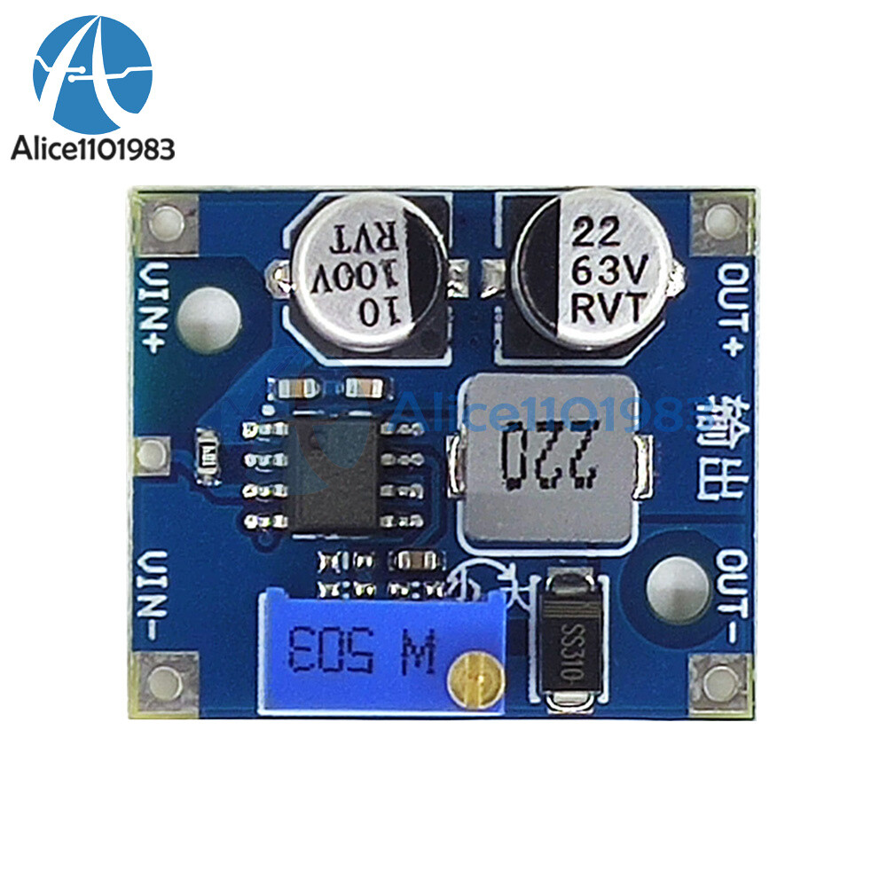 5* DC-DC Step-Down Power Module Buck Converter 5-80V to1-62V Adjustable 1.5A