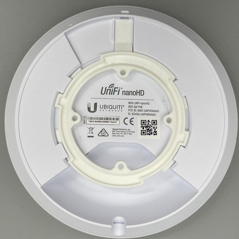Unifi U6+, U6-Lite, U7-LR, U7 Lite Ceiling Replacement Mounting Bracket Ubiquiti