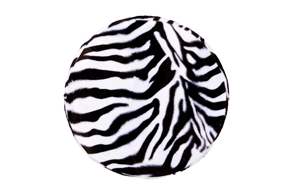 Stone Thrones Drum Seat Cover 'Small Round 12-13' Zebra