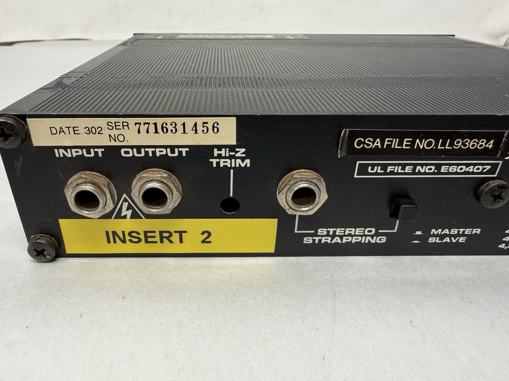 dbx 163X Professional Over Easy Compressor Limiter Signal Processor