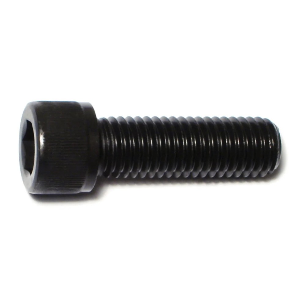 5/8"-11 x 2" Plain Steel Coarse Thread Socket Cap Screws (4 pcs.)