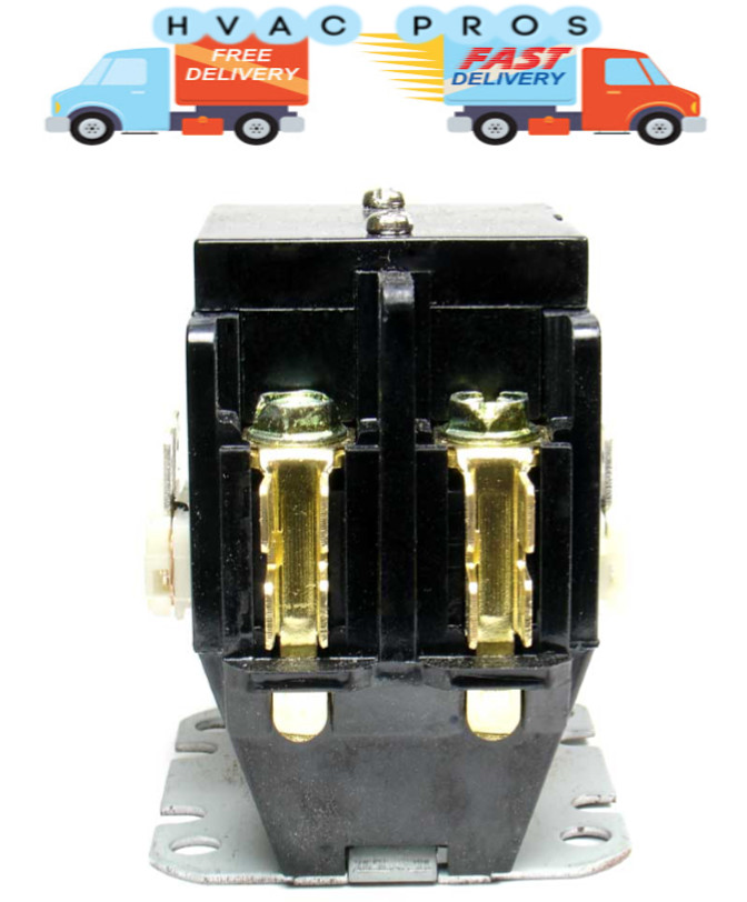 Double 2 Pole Mars2 Contactor Relay 17221 24vac 25 Amp