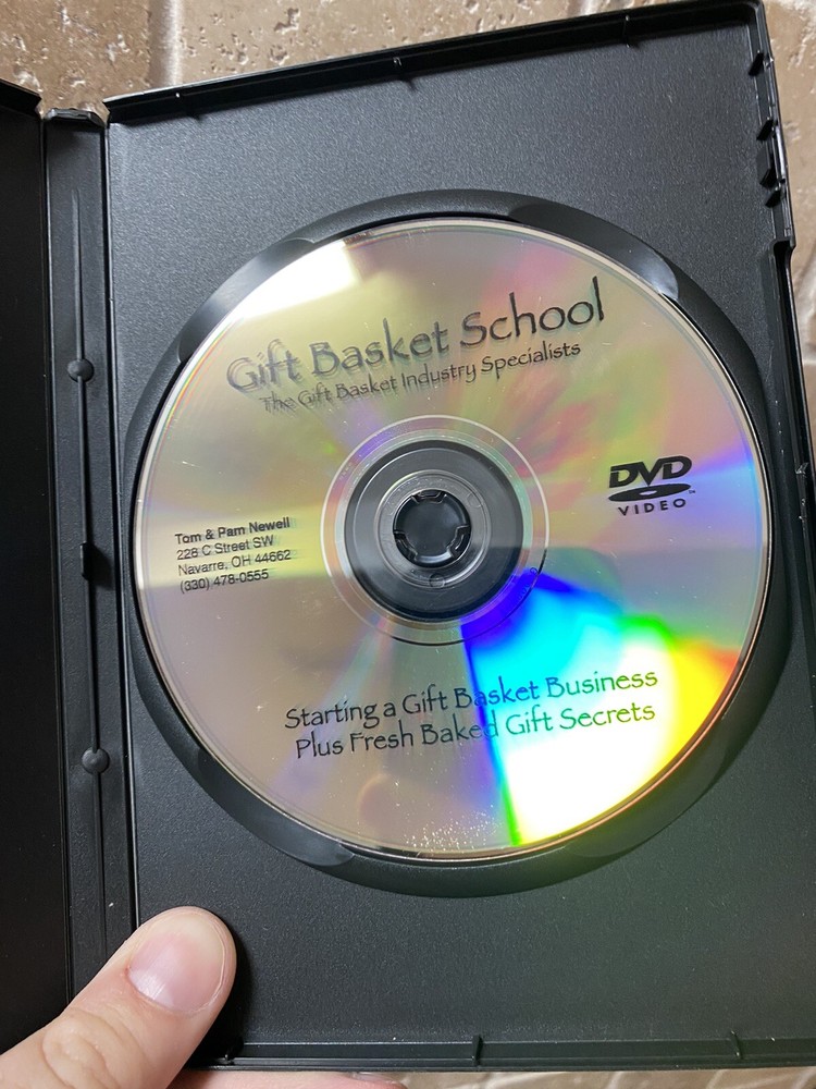 How To Make Gift Baskets School Business Crafts DVD