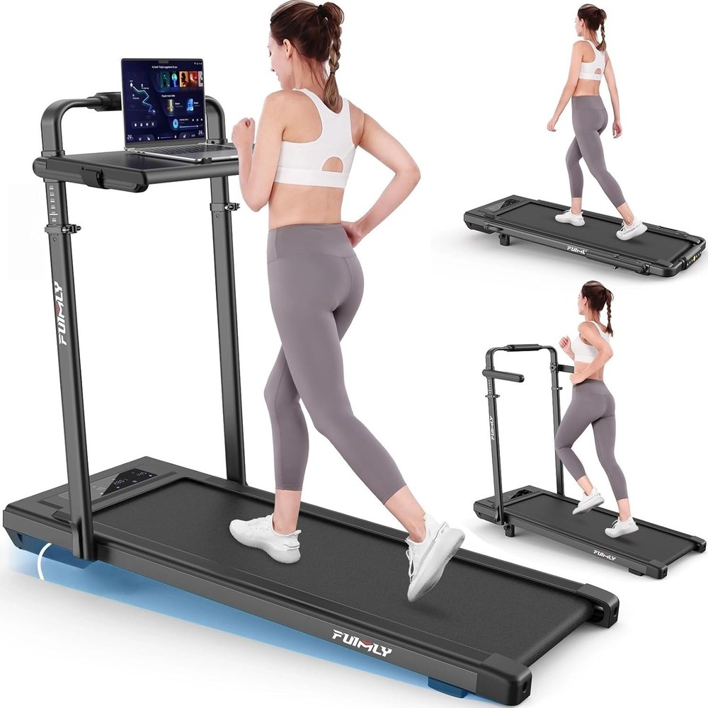 Treadmill with 12 programs Suitable for Home&Office Max 7.5MPH,Foadble Treadmill