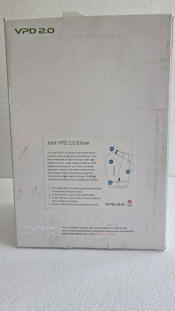 POC Joint VPD 2.0 Elbow Pads XL Uranium Black