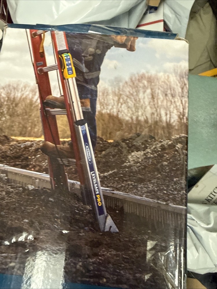 Level Safe Pro Automatic Leveling Accessory for Extension Ladders