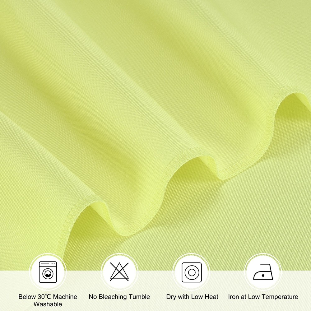 160x250cm Rectangle Tablecloth, Thickened Polyester Table Cloth Grass Green