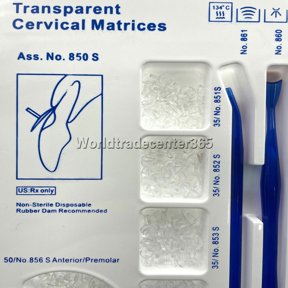 Dental Transparent Cervical Matrices Retractor Matrix Composite Gingival Veneer