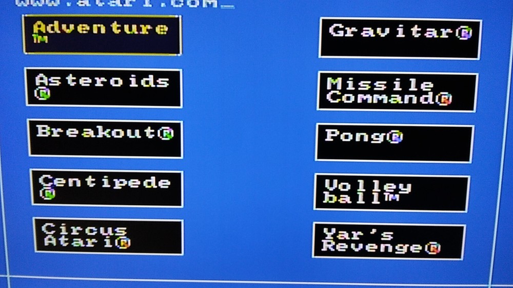 Atari 2600 Plug and Play Video game