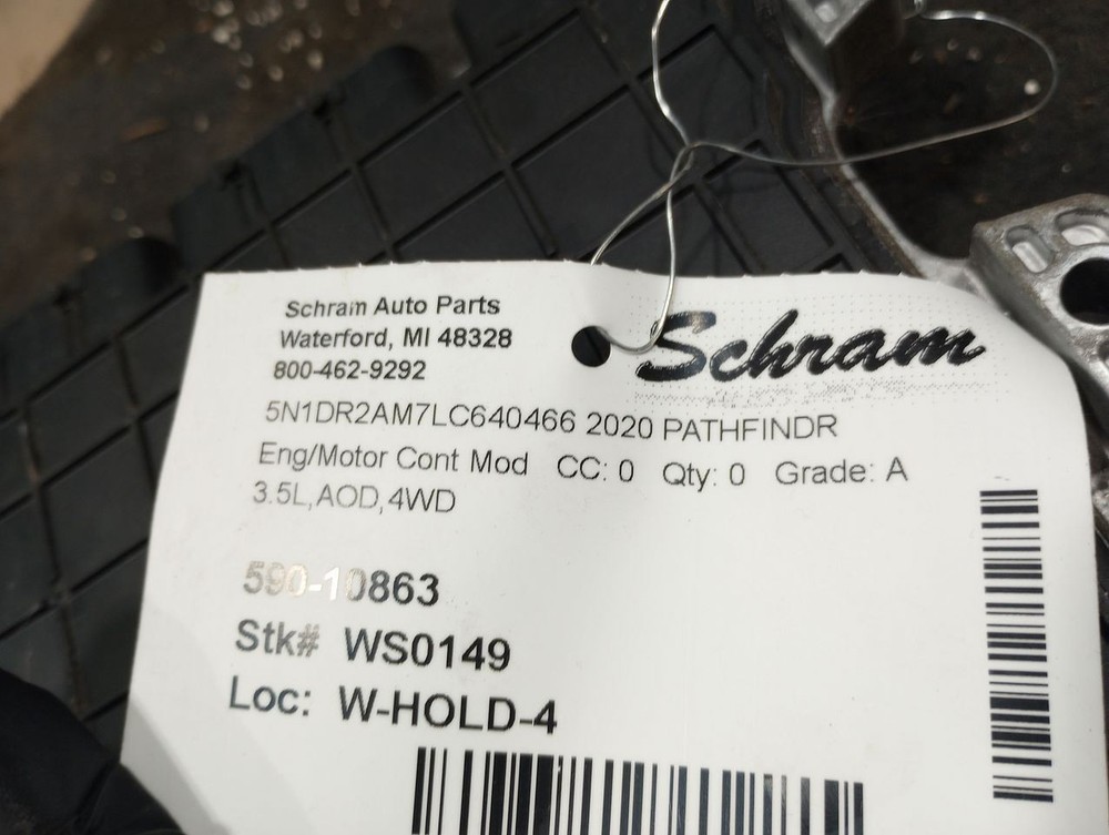 Engine ECM Electronic Control Module 3.5L 6 Cylinder Fits 20 PATHFINDER 3013432