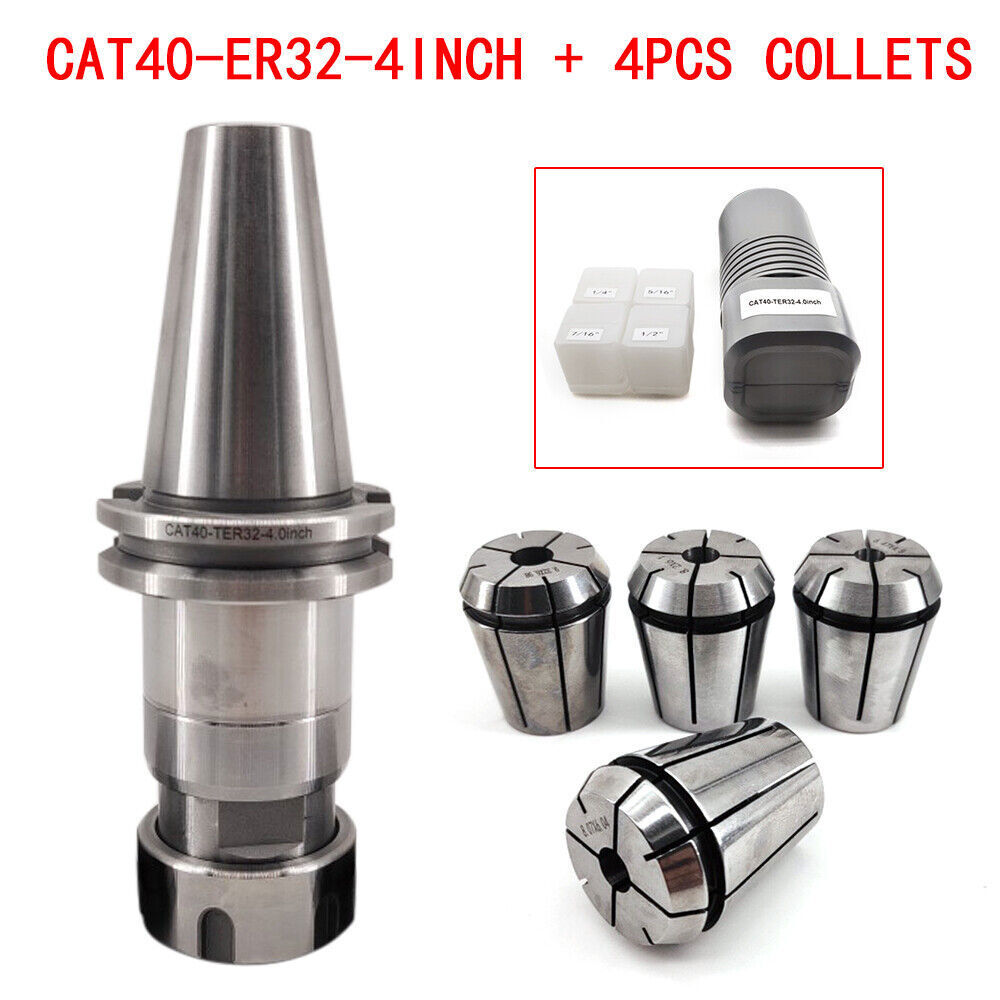 ER32 Precision Collet Chuck Floating Tap Tapping Holder Assembly For CNC CAT40