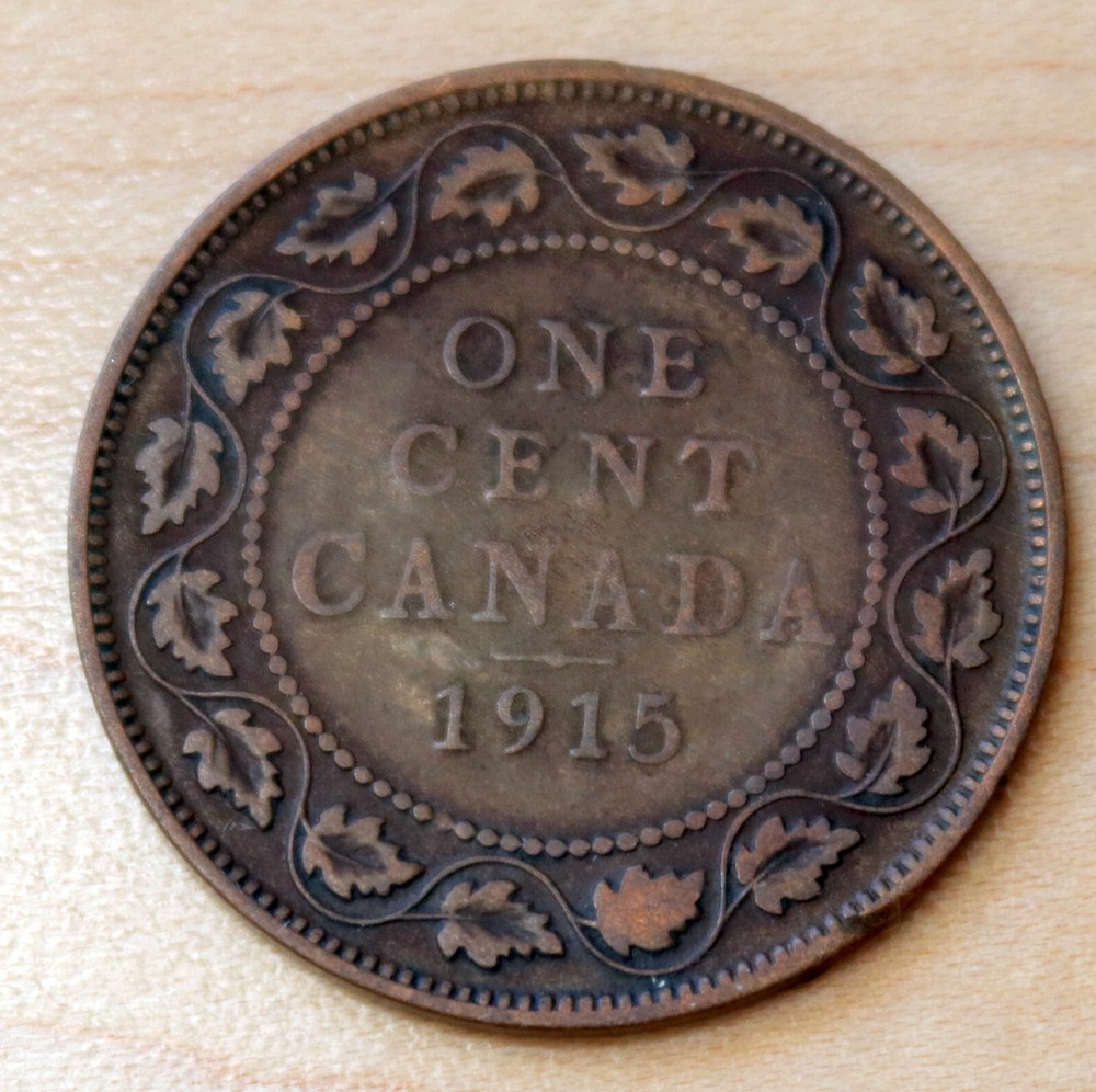1915 Canada 1 Cent