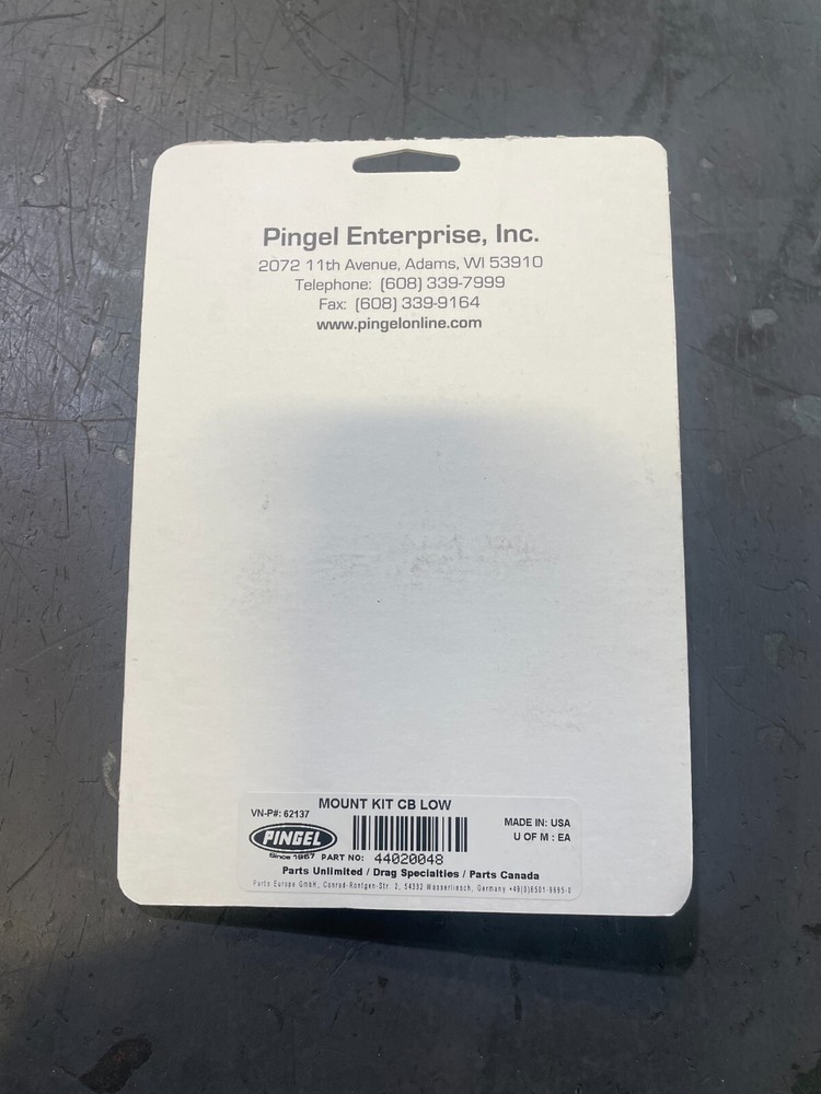 PINGEL CB LOW MOUNT ANTENNA RELOCATION KIT PN 62137