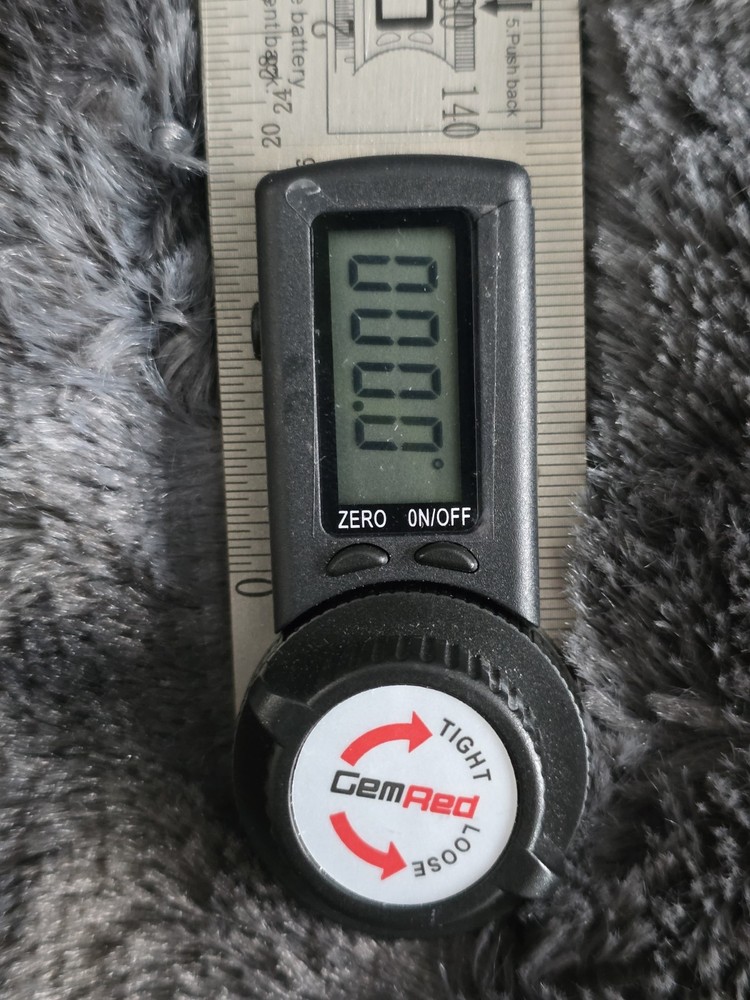 GemRed Digital Angle Finder Protractor Digital Protractor 7inch/200mm