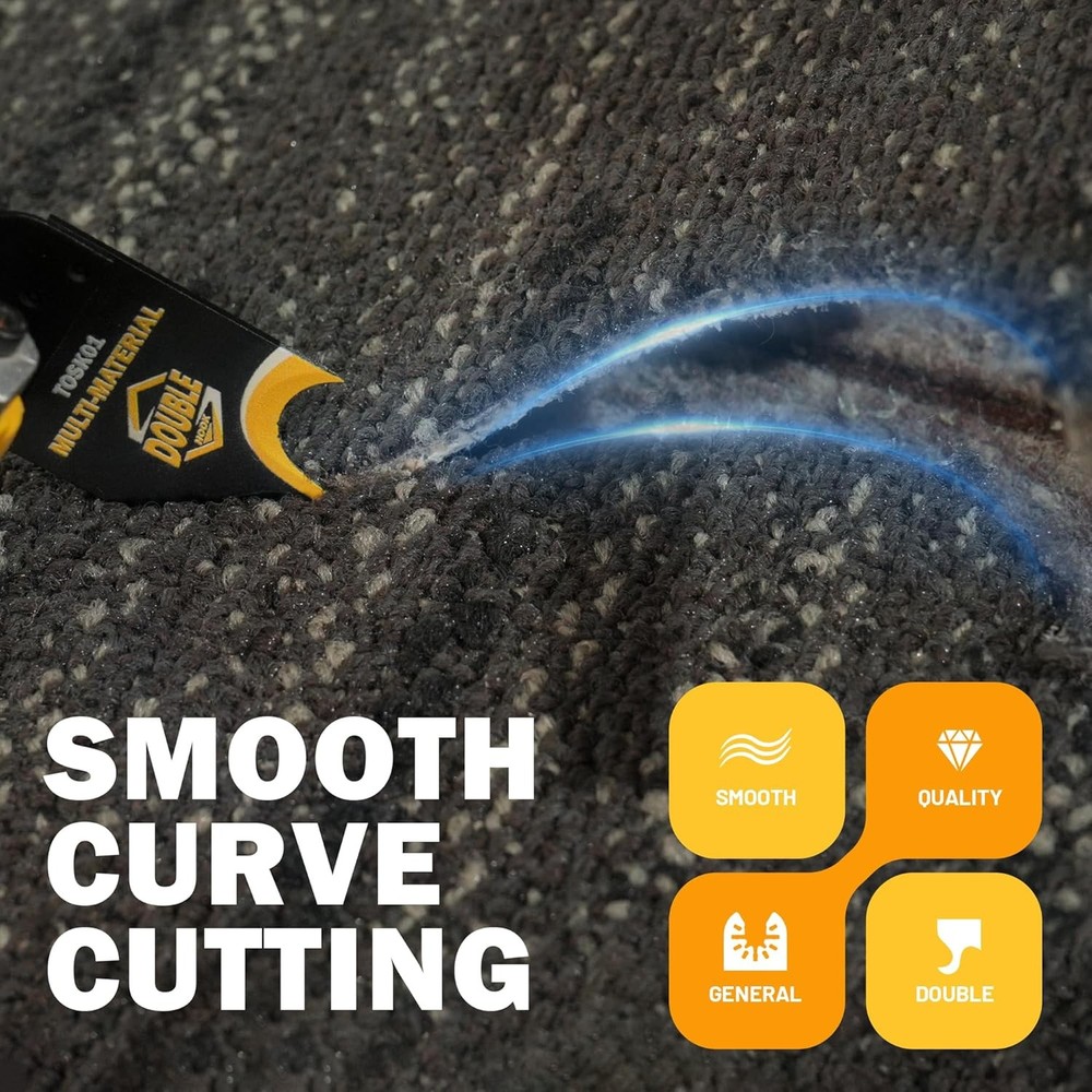 Oscillating Multi Tool Hook Knife Blade, 5 PCS Multitool Saw Blades