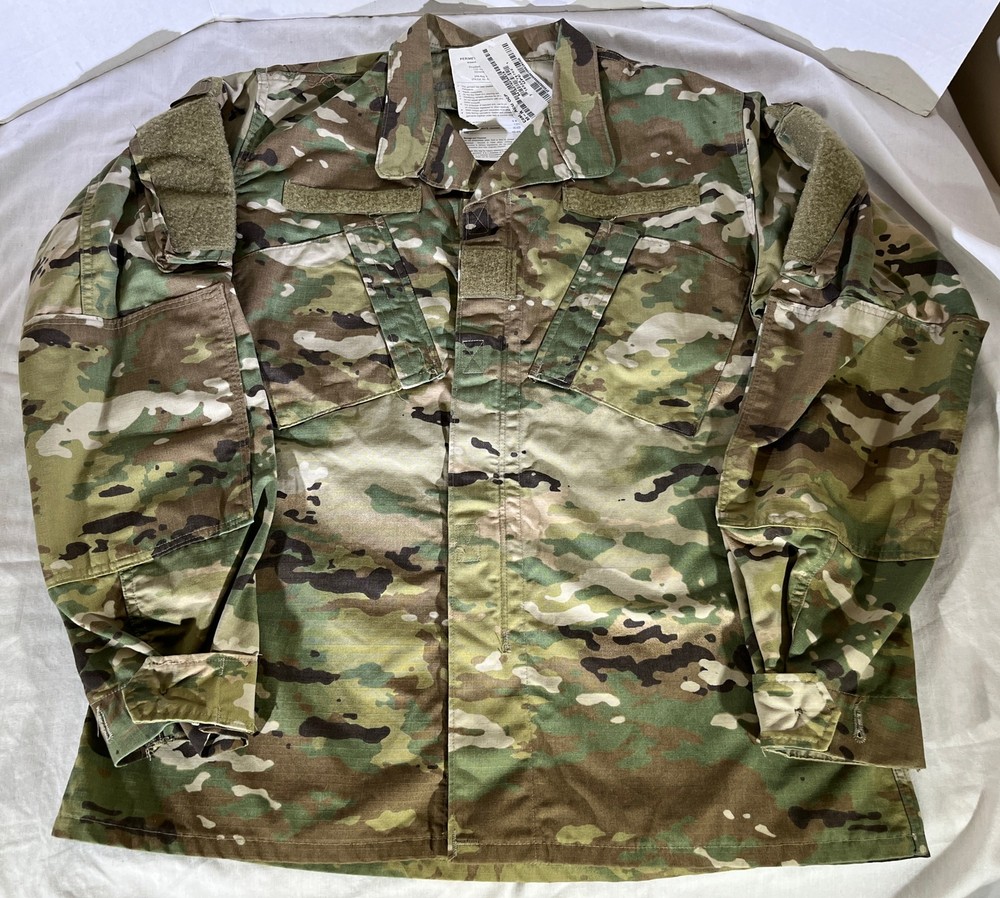 USGI OCP Medium Regular Uniform Coat 8415-01-623-5528 Multicam