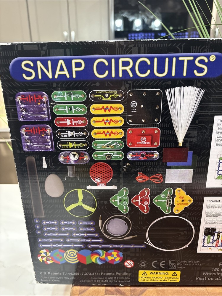 Elenco Snap Circuits Light Kit SCL175 Stem Projects Educational Electronics Kids