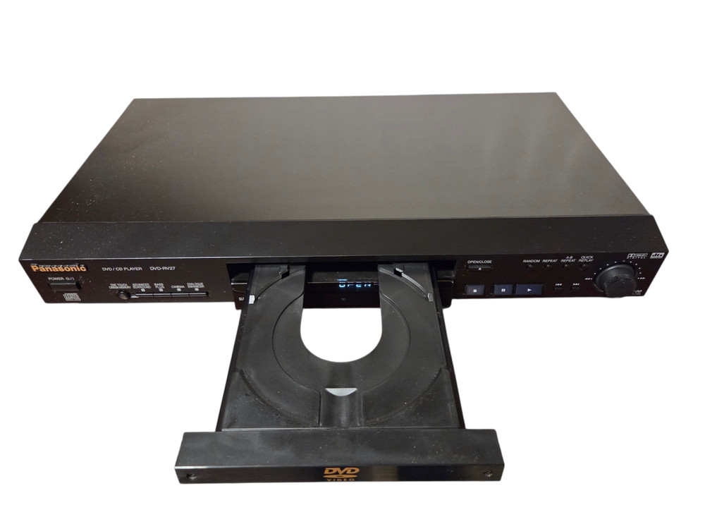 Panasonic DVD RV27 DVD CD Player Progressive Remote Cables Serviced A+