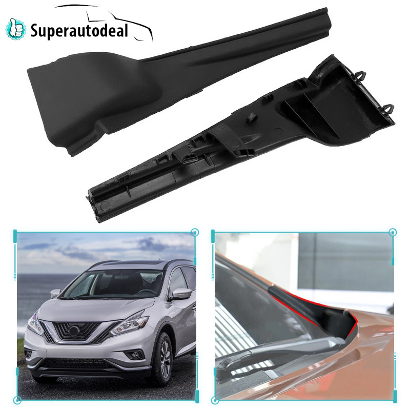 For Nissan Murano 2015-2017 Windshield Front Wiper Cowl Cover Replacement 2pcs
