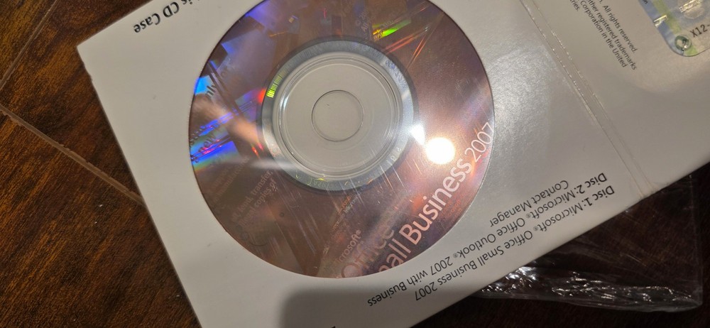 MS Microsoft Office 2007 Small Business Edition SBE Full English Version