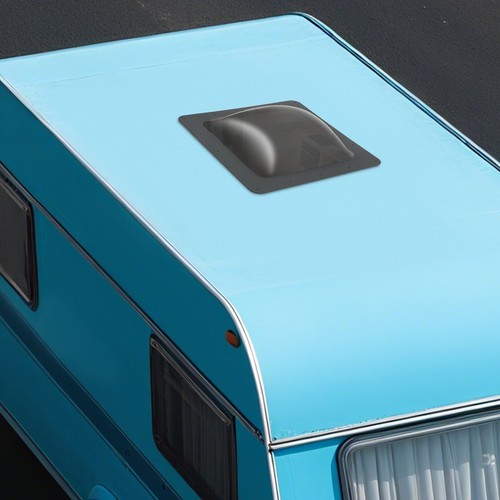 Premium Black Polycarbonate RV Skylight Replacement Cover for Campers