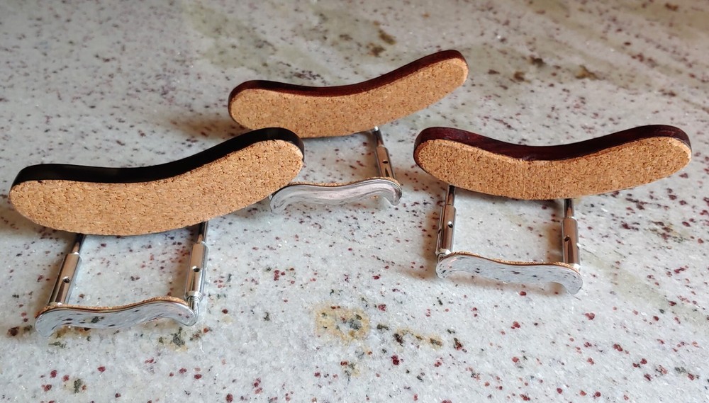 New Custom Curve Design Mandolin Armrest w/Chrome Hardware