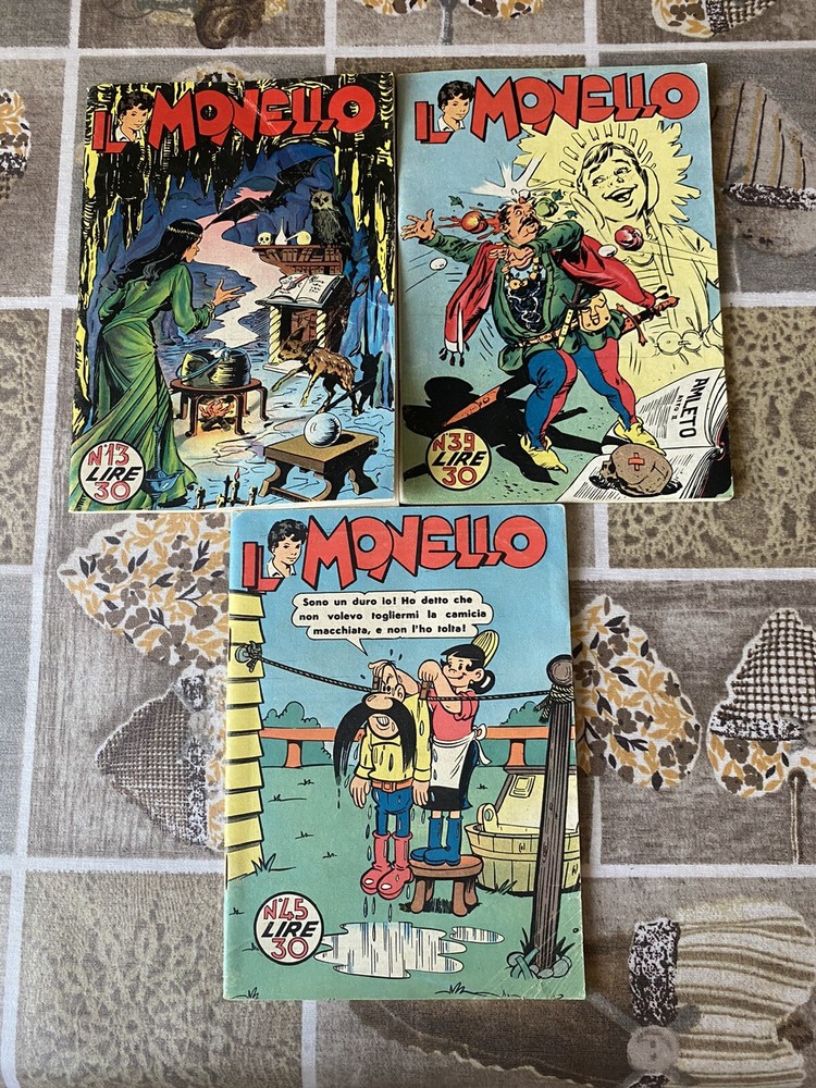 LOT 3 COMICS IL MONELLO NUMBERS: 13 39 45